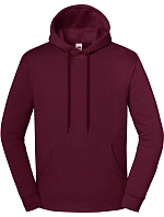 Fruit of the Loom Iconic Premium Hooded Sweat Mikina s kapucí z těžké bavlny 16.2284 burgundy Fruit of the Loom Iconic Premium Hooded Sweat Mikina s kapucí z těžké bavlny 16.2284 burgundy
