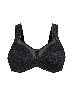 Clara Art komfortní podprsenka moldovaná 5874 black/anthracite - Anita Classix
