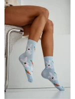 Dámské ponožky Králíci a mrkev 0200.218