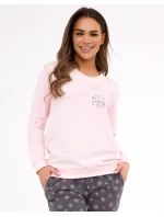 Pyžamo Cornette 163/461 Snow long/r S-2XL dámské Pyžamo Cornette 163/461 Snow long/r S-2XL dámské