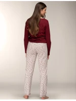 Mademoiselle Sommeil CC0141 Winter Bloom pyžamo délka/r S-XL