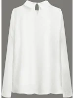 Elegantní halenka v barvě ecru s límečkem (8521/1) Elegantní halenka v barvě ecru s límečkem (8521/1)