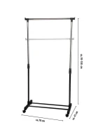 Šatní skříň šatní skříň 78x41x93-158CM ALPINA