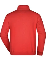 Daiber JN 352 Mikina s 1/4 zipem 02.0352 red Daiber JN 352 Mikina s 1/4 zipem 02.0352 red