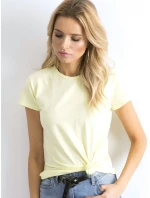 Tričko RV TS 4623.93 světle žlutá Tričko RV TS 4623.93 světle žlutá