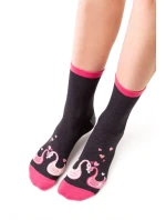 Dámské ponožky Steven art.136 Srdce