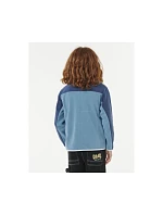 Mikina RIP CURL RAW ENERGY BLOCK FLEECE – BOY, modrá