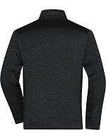 Daiber JN 862 Pánská pracovní bunda pletený fleece - Strong 02.0862 black/black Daiber JN 862 Pánská pracovní bunda pletený fleece - Strong 02.0862 black/black