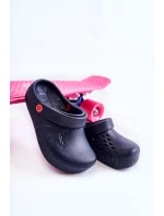 Dětské lehké pantofle Kroks Big Star II375002 Námořnická modrá