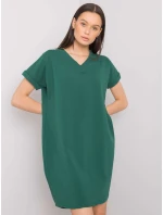 Šaty RV SK 6757.39P tmavě zelená
