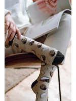 Ponožky 159-092 Melange Light Beige - Steven Ponožky 159-092 Melange Light Beige - Steven