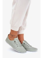 Dámské polobotky z přírodní kůže Artiker – světle zelené