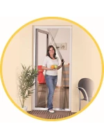 MOSKYTIÉRA NA DVEŘE 2X60X210 BÍLÁ MOSKYTIÉRA NA DVEŘE 2X60X210 BÍLÁ