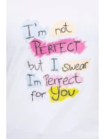 Halenka s potiskem Perfektní bílá Halenka s potiskem Perfektní bílá