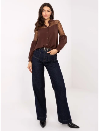 MI košile KS 3281.65 hnědá