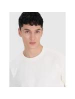 Pánská mikina bez kapuce s krátkým rukávem 4F 4FRSS25TSWSM2114-11S