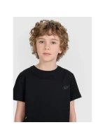 Dětské hladké tričko (SADA 2) 4F 4FJRAW25TTSHU3157-93S