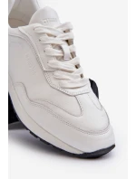 Mužské kožené tenisky BIG STAR NN174288 bílé