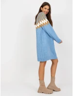 LC SK 0098 šaty.37X modrá LC SK 0098 šaty.37X modrá