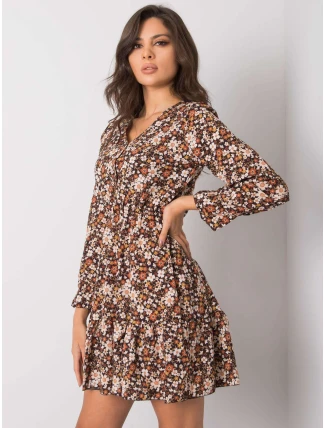 Šaty TW SK BI 25624.20P černá a žlutá