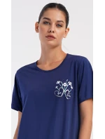 Dámské domácí šaty s krátkým rukávem Janette Dámské domácí šaty s krátkým rukávem Janette