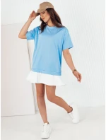 PULLER modré šaty FashionStreet EY2480