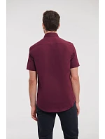 Russell Athletic 947M Elastická košile s krátkým rukávem 11.947M chocolate