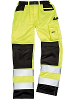 Result R 327X Bezpečnostní cargo kalhoty 30.327X fluorescent yellow Result R 327X Bezpečnostní cargo kalhoty 30.327X fluorescent yellow