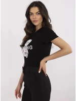 Tričko NM TS JX 09328.65P černo-růžové