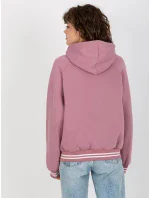 Mikina RV BL 8372.04P tmavě růžová