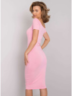 Světle růžové ležérní šaty od Dority RUE PARIS