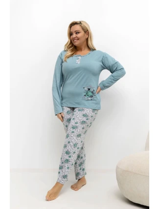 ~Piżama Plus Size model 221190 Forever Pink