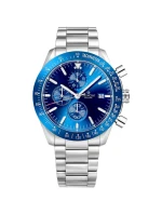 Pánské hodinky Giewont Chronograph Sapphire Silver Blue GW8720-B3 Pánské hodinky Giewont Chronograph Sapphire Silver Blue GW8720-B3