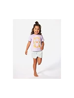 Tričko RIP CURL Rainbow Tropics Art Tee-Girl fialové Tričko RIP CURL Rainbow Tropics Art Tee-Girl fialové