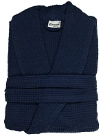 The One Towelling Waffle Bathrobe Vaflový župan 48.1044 navy The One Towelling Waffle Bathrobe Vaflový župan 48.1044 navy