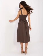 Šaty MI SK A1830.69 tmavě hnědé