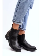 Dámské kotníkové boty M679 model 190203 Černá - ERYNN Dámské kotníkové boty M679 model 190203 Černá - ERYNN