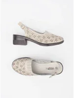 Módní hnědé dámské sandály Obcas Módní hnědé dámské sandály Obcas