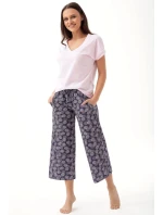 Pyžamo Luna 314 cr/r M-2XL W25 dámské Pyžamo Luna 314 cr/r M-2XL W25 dámské