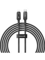 Baseus Nezlomitelný kabel USB C-IP 20W 2m (černý) Baseus Nezlomitelný kabel USB C-IP 20W 2m (černý)