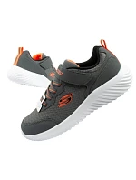 Dětská sportovní obuv Skechers Bounder na suchý zip, lehká, módní, šedá Dětská sportovní obuv Skechers Bounder na suchý zip, lehká, módní, šedá