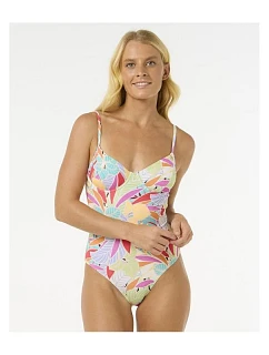 Jednodílné plavky RIP CURL Cala Vadella D-Dd One Piece, tyrkysové