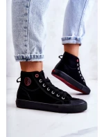 Dámské vysoké tenisky Cross Jeans JJ2R4055C černá Dámské vysoké tenisky Cross Jeans JJ2R4055C černá