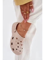 Dámské Pěnové Pantofle Béžové LEMIGO 806