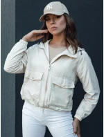 Dámská přechodná bunda s kapucí BELIJ béžová FashionStreet TY4471