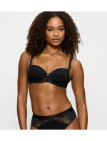 Dámská podprsenka Wild Azalea Florale WHP - BLACK - černá 0004 - TRIUMPH Dámská podprsenka Wild Azalea Florale WHP - BLACK - černá 0004 - TRIUMPH