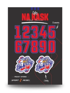 Čísla přileb Falcons of Torun SREBCYFRY