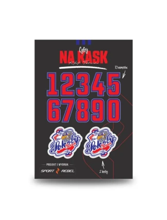 Čísla přileb Falcons of Torun SREBCYFRY Čísla přileb Falcons of Torun SREBCYFRY