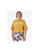 RIP CURL Seacell Crop Heritage Tee žlutá