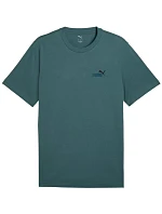 Pánské tričko Puma Ess 2 Color Small No. 1 Logo Tee, zelené, 684717 90